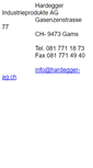Mobile Screenshot of hardegger-ag.ch